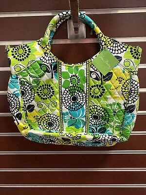Vera Bradley Limes Up Two Way Tote In Retired  NWT • $34.77