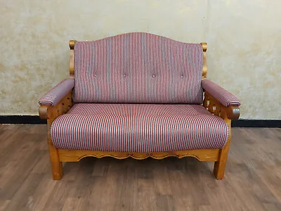 Voglauer Anno 1600 Cottage Antique Sofa Couch 2-Sitzer Solid Spruce • £567.29