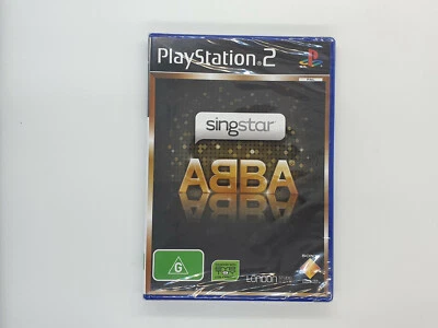 $24.99 • Buy Singstar ABBA (PlayStation 2, 2008) PS2 AUS PAL Brand New & Sealed