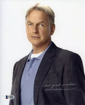 Mark Harmon NCIS Autographed Signed 8x10 Photo Beckett BAS COA AFTAL • $299.99