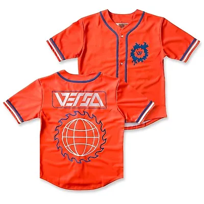 Versa - Saw - Baseball Jersey - Orange  Xl • $110