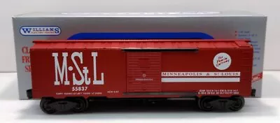 Williams WAL 19 O Minneapolis & St. Louis Box Car #55837 LN/Box • $35.34