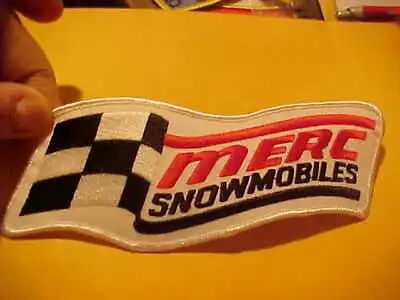 Mercury Sno Twister Snowmobile Chest Patch Rare Unused 7 X 2 1/2 Inch • $26.95