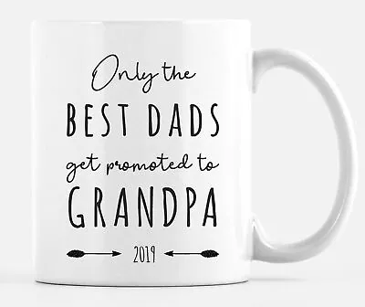 Personalised Grandparent Gift Promoted To Grandpa Coffee Mug Fathers Day Gift • $26.99
