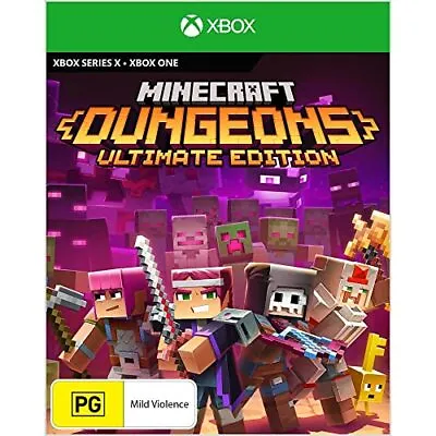 Xbox Series X Minecraft Dungeons Ultimate Edition (Aus) Game NEW • $87.95