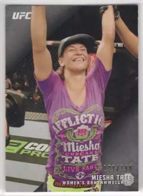 2015 Topps UFC Knockout Silver #44 Miesha Tate /199 - NM-MT • $16
