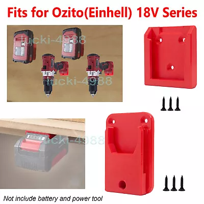 For Ozito PXC 18v Battery Tool Holder Mounting Brackets Battery Storage Tool • $4.03