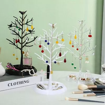 Plastic  Earring Holder Navel Ring Tree-Shaped Display Stand Holder • £6.45