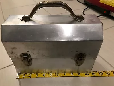 L MAY MFG Vintage Aluminum Miners Lunch Box Pail - Sudbury Ontario Canada • $40