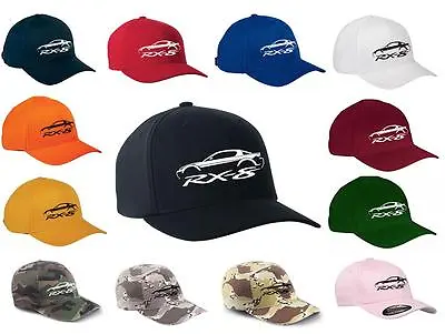 Mazda RX-8 RX8 Sports Car Classic Color Outline Design Hat Cap NEW • $20