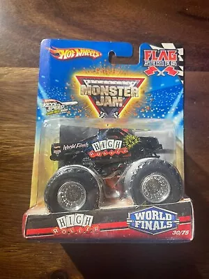 Hot Wheels Monster Jam Flag Series  High Roller  World Finals 30/75 • $19.99