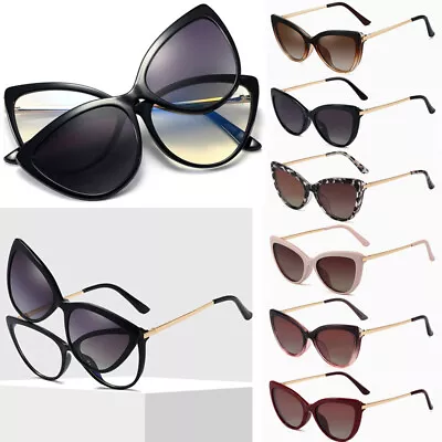 Reading Glasses Sunglasses Polarized Magnetic Clip-on Eyeglass Frame Readers U • $26.99