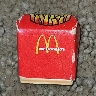 McDonalds Happy Meal Toy French Fries In Carton Container Small Doll Food RARE • $1.99