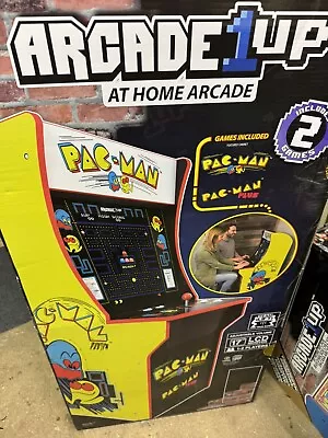 New Unopened Arcade  1up PAC Man And Pac Man Plus At Home Game Cabinet. • $29