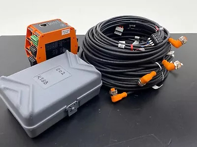 IFM VSE100 Diagnostic Vibration Module W/ (4) IFM VSA001 Accelerometer & Cables • $1225