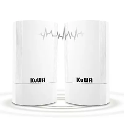 KuWFi 2-Pack Wireless Ethernet Bridge Long Range WiFi Access Point 5.8G   • $97.76