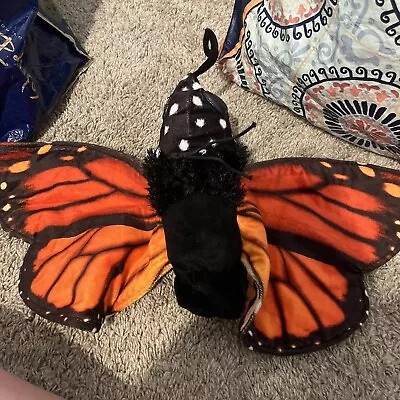 Folktails Folkmanis Plush Puppet Caterpillar Pupa Monarch Butterfly Cocoon Morph • $40