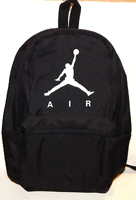 Nike Air Jordan Jumpman Backpack School Gym Book Bag 9A0289-F66 Black • $24.97