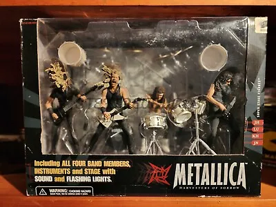 McFarlane 2001 Limited Deluxe Edition Box Set Metallica Harvesters Of Sorrow NEW • $588.73