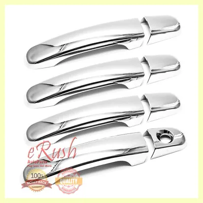 For 2008-2012 Chevy Malibu Chrome Door Handle Cover Covers 2009 2010 2011 Fast • $14.10