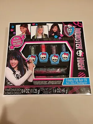 Fashion Angels: Monster High Freaky Fab Hair FX New Hair Chox & Beading Kit NISB • $15.99