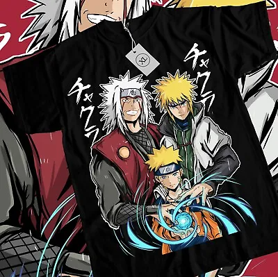 Naruto Rasengan T-Shirt Itachi Uchiha Jiraiya Anime Manga Style Shirt All Size • $19.20
