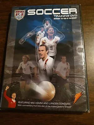 US Soccer Training DVD Featuring Mia Hamm Landon Donovan  • $1.50