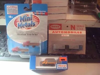 N - Scale/ Roco Boyd Mini Metals. Lot Of 5 Trucks. • $40