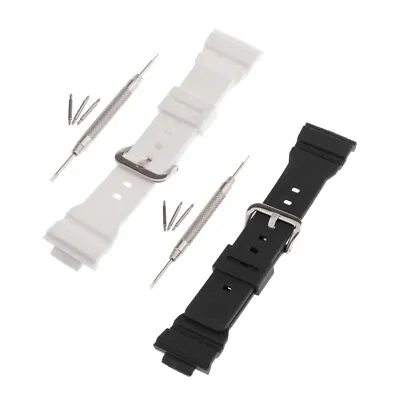 2x Resin Gum Watch Band Fit For Casio Baby-G Series BA-125 Comes W/ Tools • $24.39