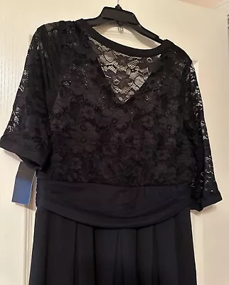 Women's Formal Dress By Kiyonna - Black - New With Tags - Size 1 • $53