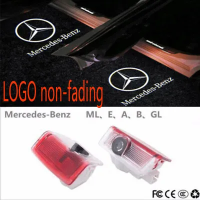 2PCS HD LED Projector Ghost Shadow Light Door For Mercedes- E-Class ML350 550 • $22.95