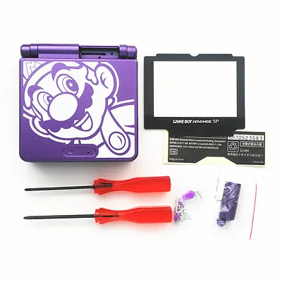 Super Mario Light Purple Shell Housing For Nintendo Gameboy Advance SP GBA SP • £9.10