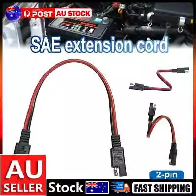 SAE Power Automotive Extension Cord Cable 14AWG 30cm SAE To SAE Quick Connector • $8.79