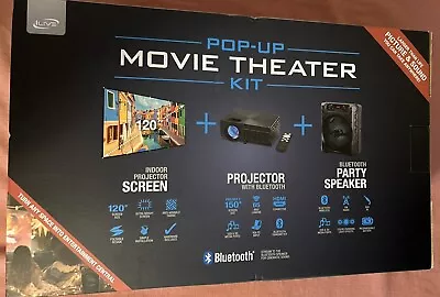 ILive Pop-up Movie Theater Kit (Screen Projector & Party Speaker) BDL2022 • $99