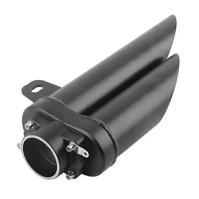 *´ Motorcycle Double Exhaust Muffler Rear Pipe Tailpipe For R6 MT‑03 MT‑07 MT‑09 • $145.24