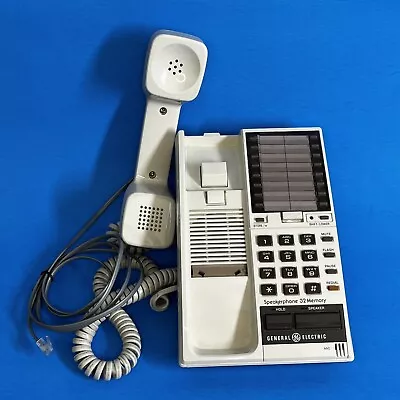 1990s GE MultiLine 32 Line Speakerphone Telephone Office Pushbutton Phone W Cord • $35