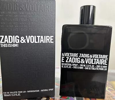 Zadig & Voltaire This Is Him! 3.3 Fl Oz Men Eau De Toilette • $50