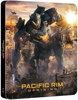 Pacific Rim Uprising Blu-ray + DVD + Steelbook Japan Limited Design W/ Tracking • $67.97