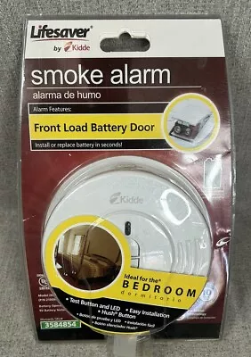 Lifesaver By Kidde Smoke Alarm For Bedroom W Front Load Battery Door I9070 - New • $19.99