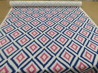 £24.99 • Buy ANDREW MARTIN - GLACIER PARADISE - Linen Blend Print Fabric - RRP £50 Per Mtr