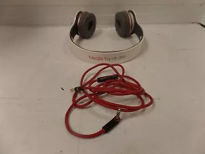 Rare Vintage Beats By Dr Dre Monster Solo HD Headphones (White And Red) READ • $89.99