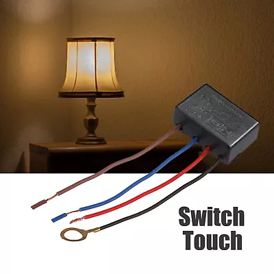 220V Touch Light Lamp Dimmer Switch Control Module Sensor Incandescent LED UK • £6.19