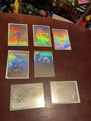Marvel Universe Holograms Cosmic Spiderman 7 Cards Card Lot • $24.99