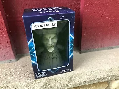 NRFB Dr Who Tardis Titans Vinyl Figures - Doctor Who - WEEPING ANGEL (s8) • $10