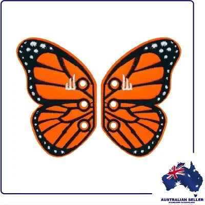 Shwings ORANGE BUTTERFLY Shoe Wings - Makes Old Shoes New Makes New Shoes Fly! • $5.14