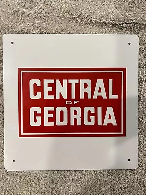 Central Of Georgia Railroad  - Railway Metal Sign New 8 X 8  • $8