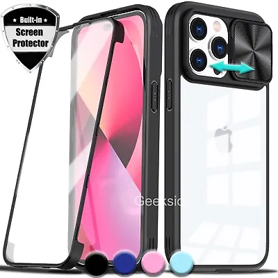 For Apple IPhone 14 14 Plus Pro Max Shockproof Case + Camera & Screen Protector • $8.99