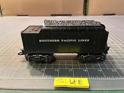 Marx O Train CLEAN Southern Pacific Lines Coal Tender W/Type G Trucks LOT E • $20.95
