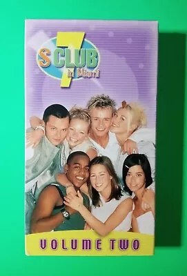 S Club 7 In Miami Vol. 2 VHS 1999 2000 BBC • $9.99