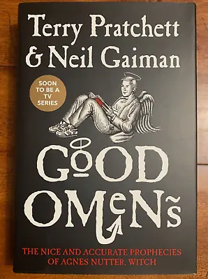 $149.99 • Buy Neil Gaiman SIGNED BOOK Good Omens HARDCOVER ~ Amazon Television Series!